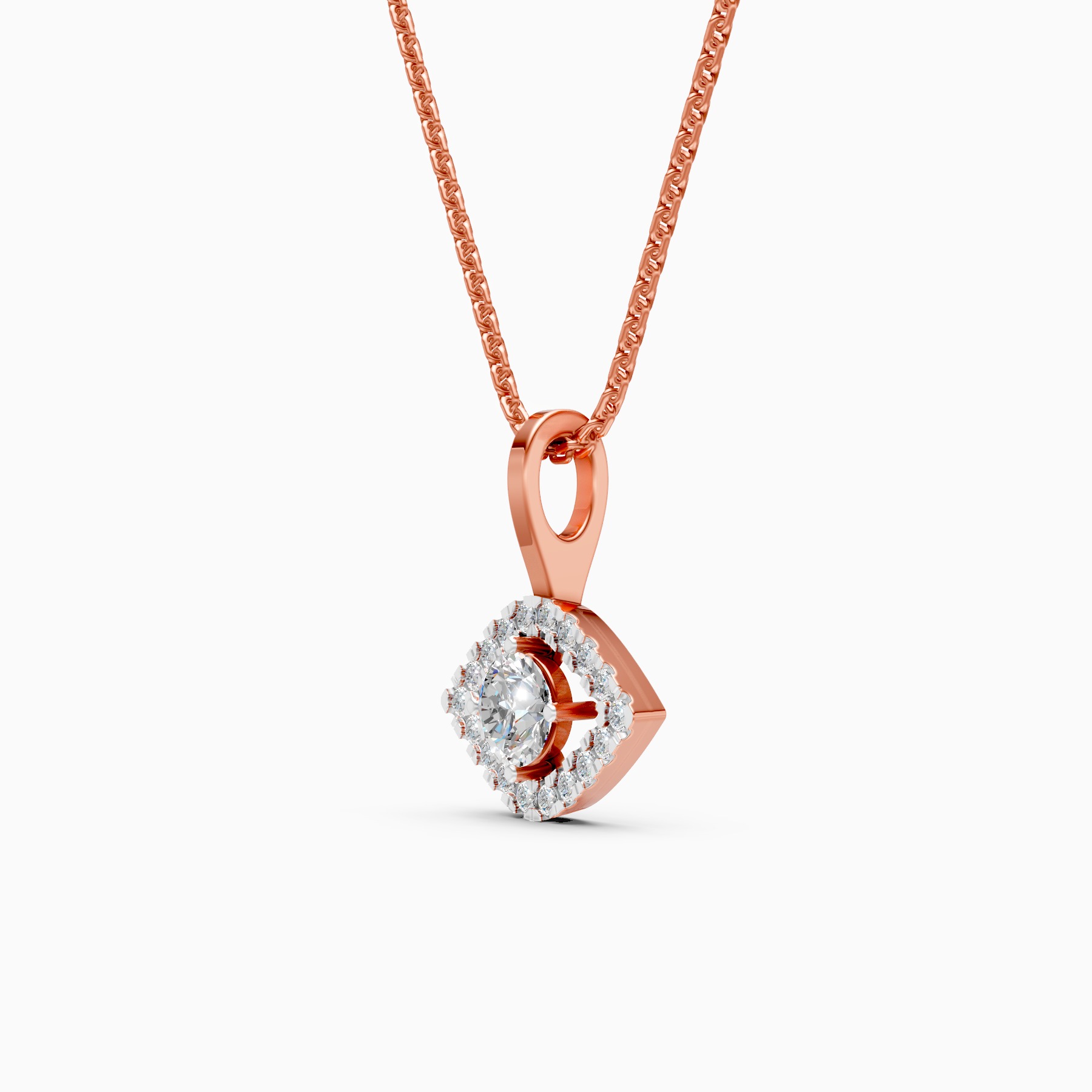Twinkle Eye Lab Grown Diamond Pendant
